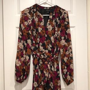 Banana Republic floral print dress